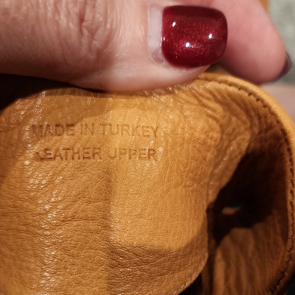 Bueno Fara Brown Sandals with White Soles Bought At Nordstrom Size 37 -  Us 6M - Picture 3 of 5